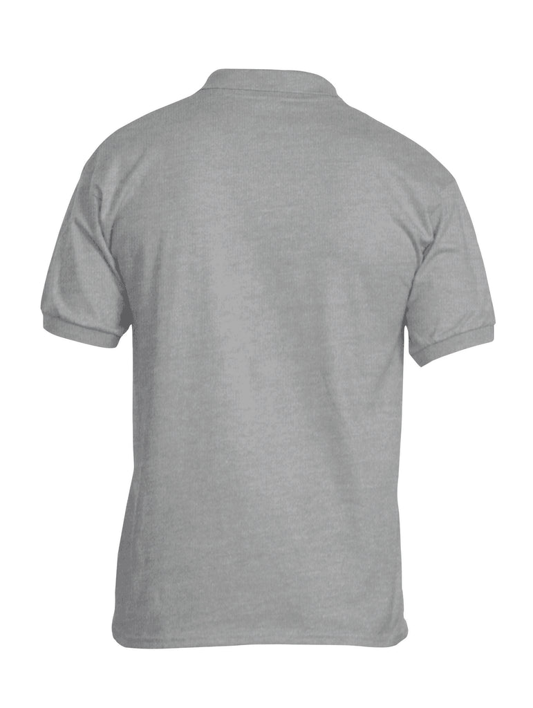 Battleraddle Basic Line Yellow Snake Patch Front Mens Cotton Jersey Polo T Shirt - Battleraddle® LLC