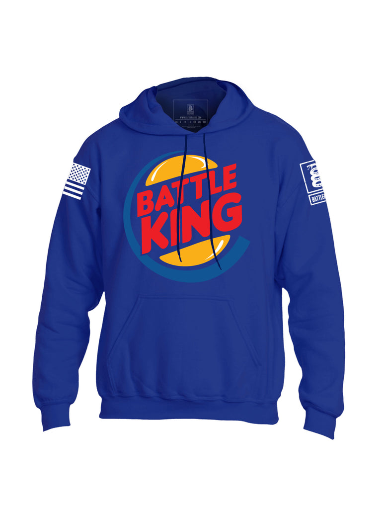 Battleraddle Battle King Mens Blended Hoodie With Pockets - Battleraddle® LLC