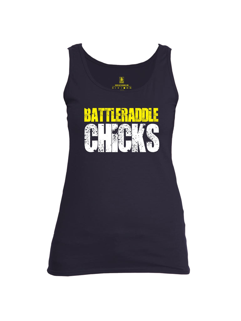 Battleraddle Chicks Womens Cotton Tank Top - Battleraddle® LLC