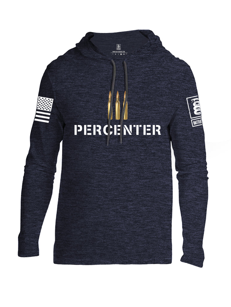 Battleraddle Iii Percenter White {sleeve_color} Sleeves Men Cotton Thin Cotton Lightweight Hoodie