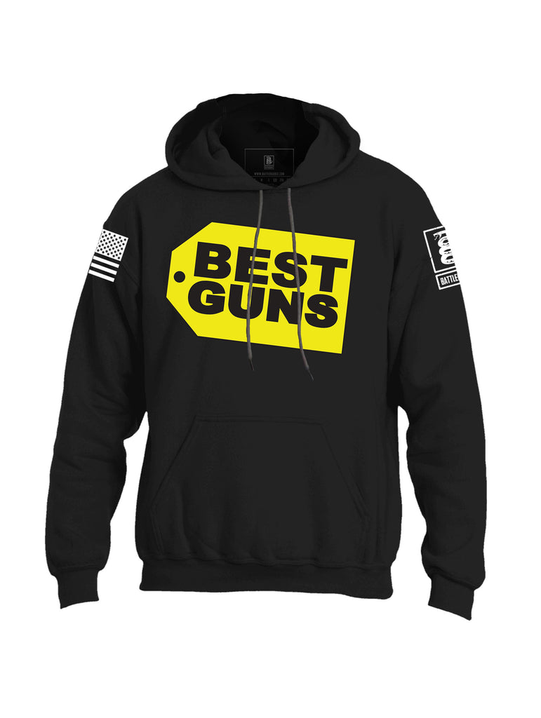 Battleraddle Best Guns Mens Blended Hoodie With Pockets - Battleraddle® LLC