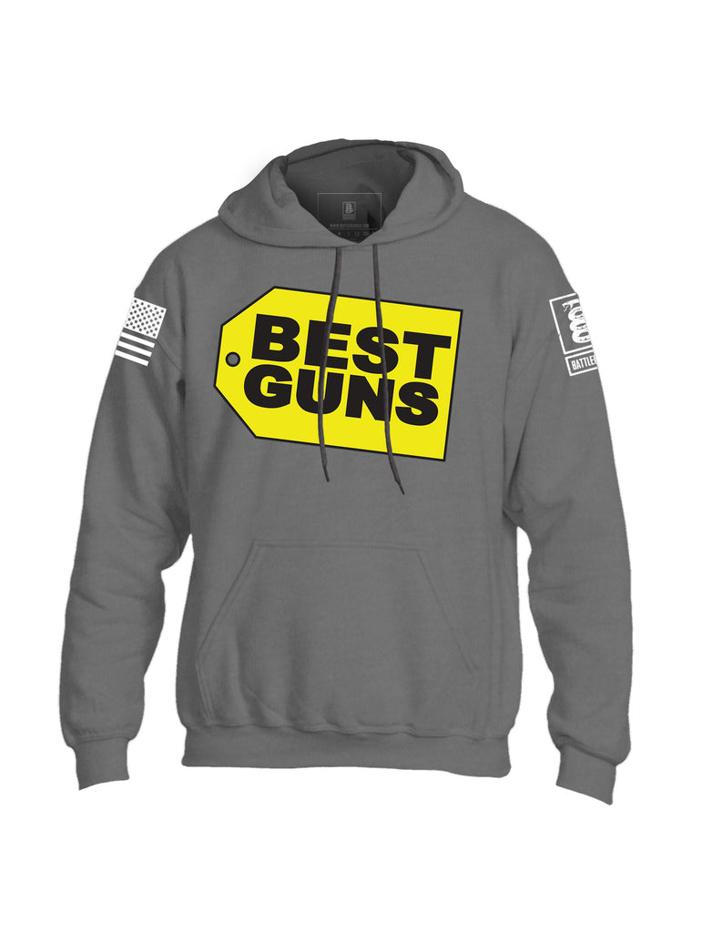 Battleraddle Best Guns Mens Blended Hoodie With Pockets - Battleraddle® LLC