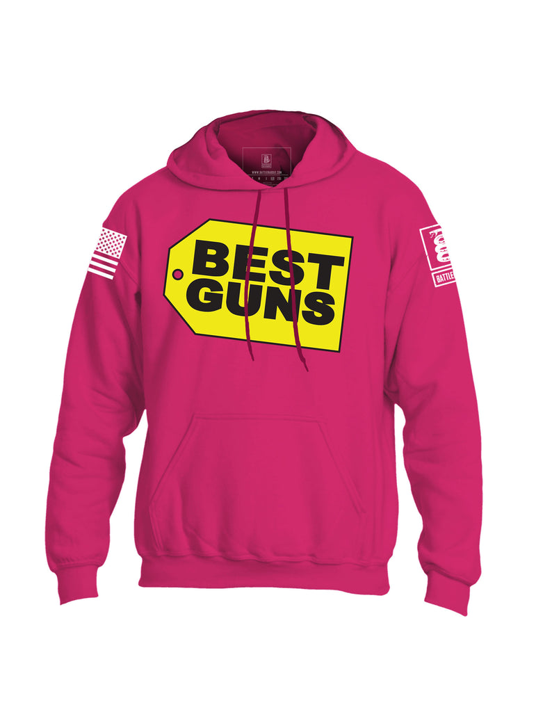 Battleraddle Best Guns Mens Blended Hoodie With Pockets - Battleraddle® LLC