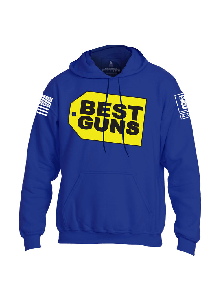 Battleraddle Best Guns Mens Blended Hoodie With Pockets - Battleraddle® LLC