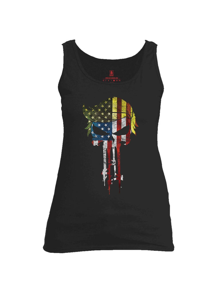 Battleraddle Mr. President Expounder USA Flag Womens Cotton Tank Top shirt|custom|veterans|Apparel-Womens Tank Tops-Cotton