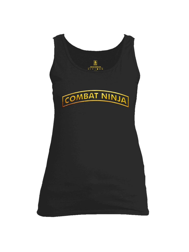 Battleraddle Combat Ninja Womens Cotton Tank Top