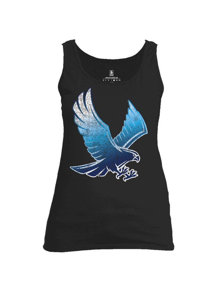 Battleraddle Blue Falcon Fuckin Buddies Over Since 1776 Womens Cotton Tank Top