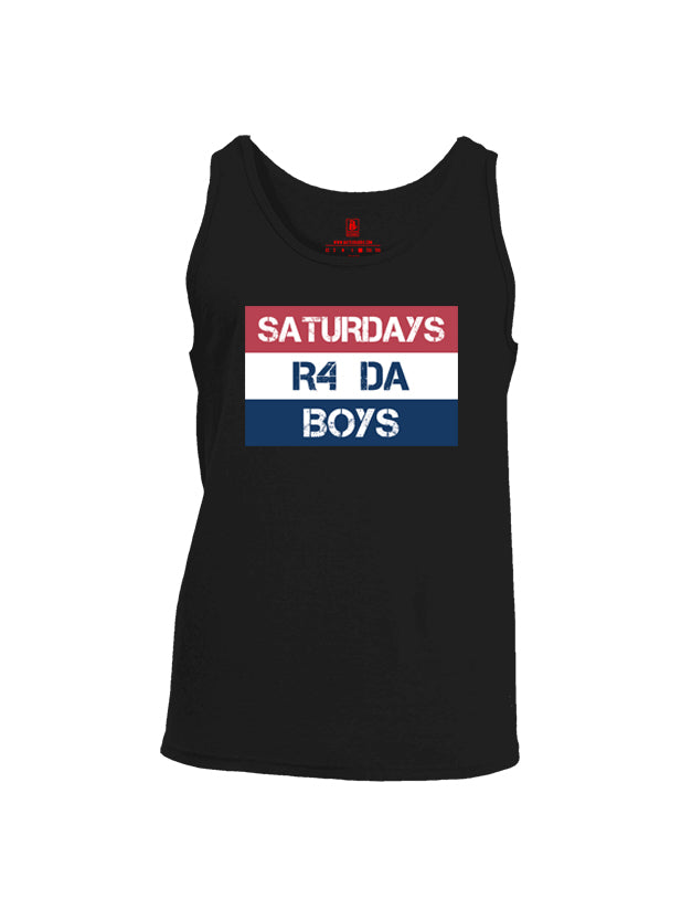 Battleraddle Saturdays R4 DA Boys Mens Cotton Tank Top