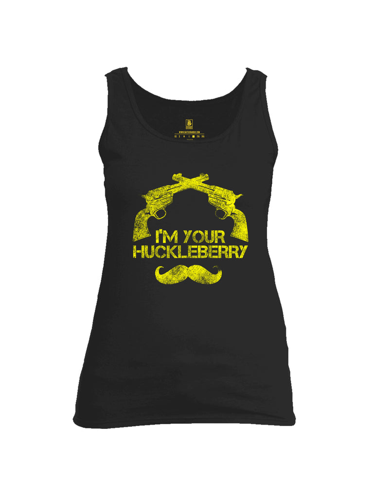 Battleraddle I'm Your Huckleberry Womens Cotton Tank Top