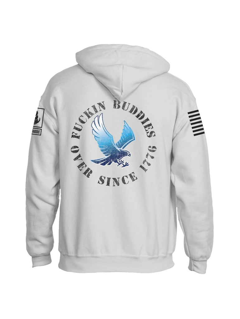 Battleraddle Blue Falcon Mens Blended Hoodie With Pockets - Battleraddle® LLC