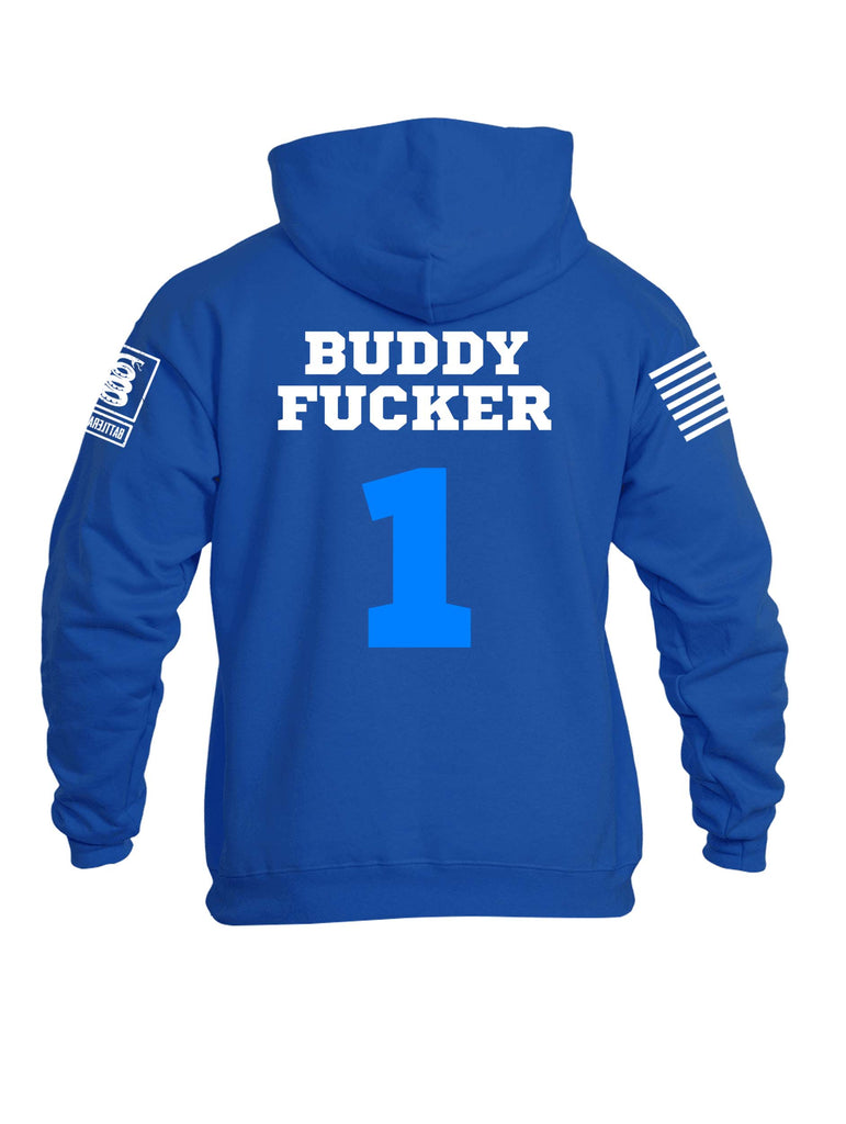 Battleraddle Blue Falcon Mens Hooded Sweatshirt - Battleraddle® LLC