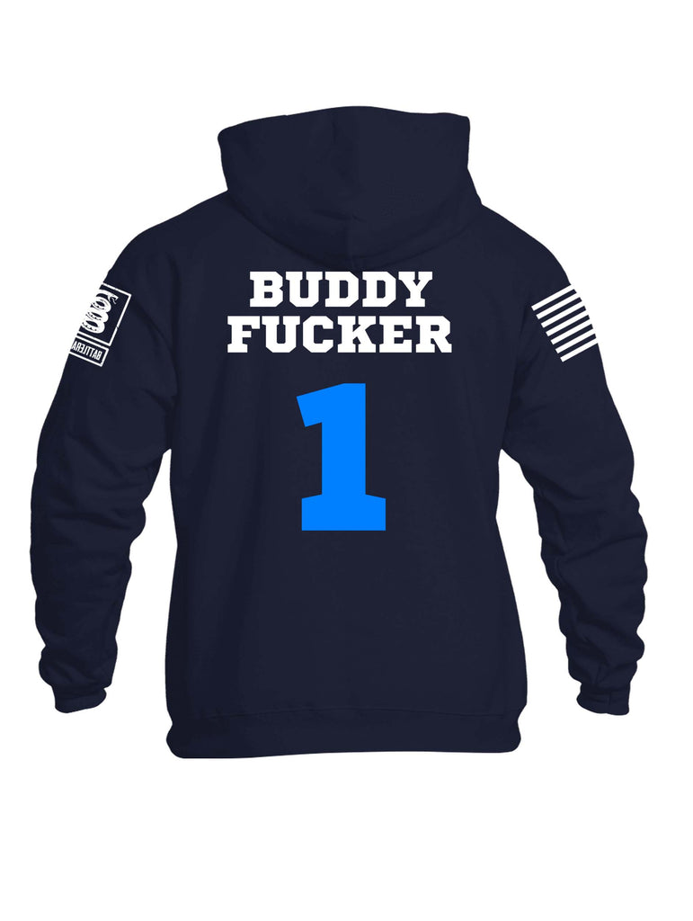 Battleraddle Blue Falcon Mens Hooded Sweatshirt - Battleraddle® LLC