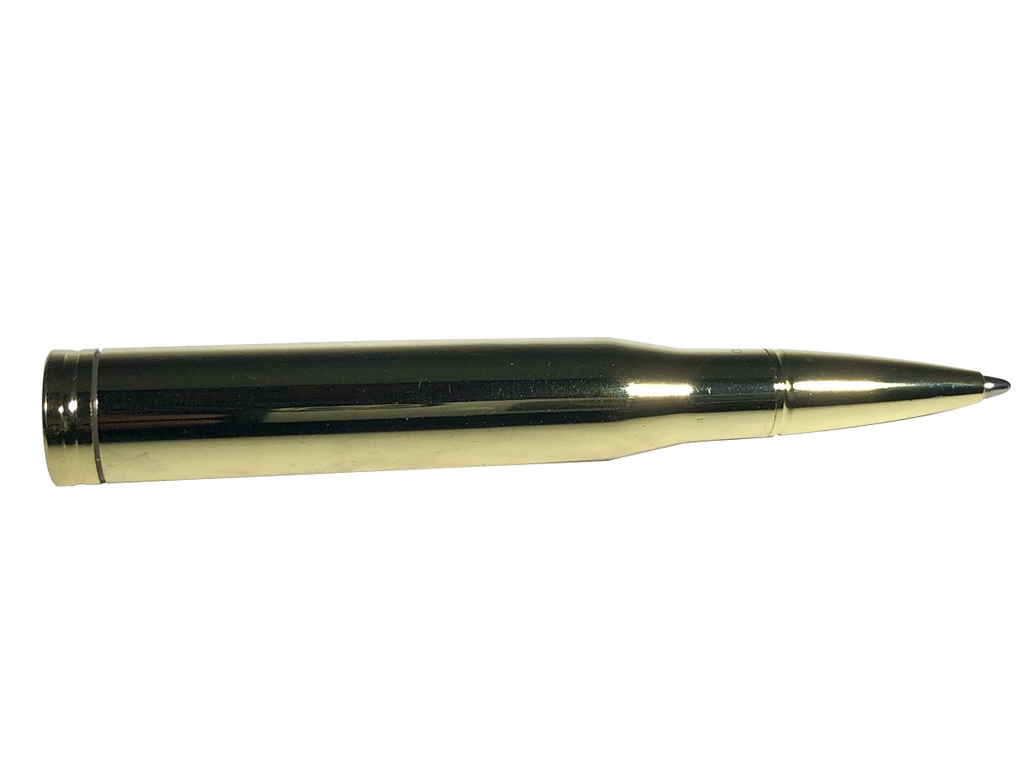 Battleraddle Original Design Authentic Uniform Compliant  Brass Bullet Ballpoint Pen