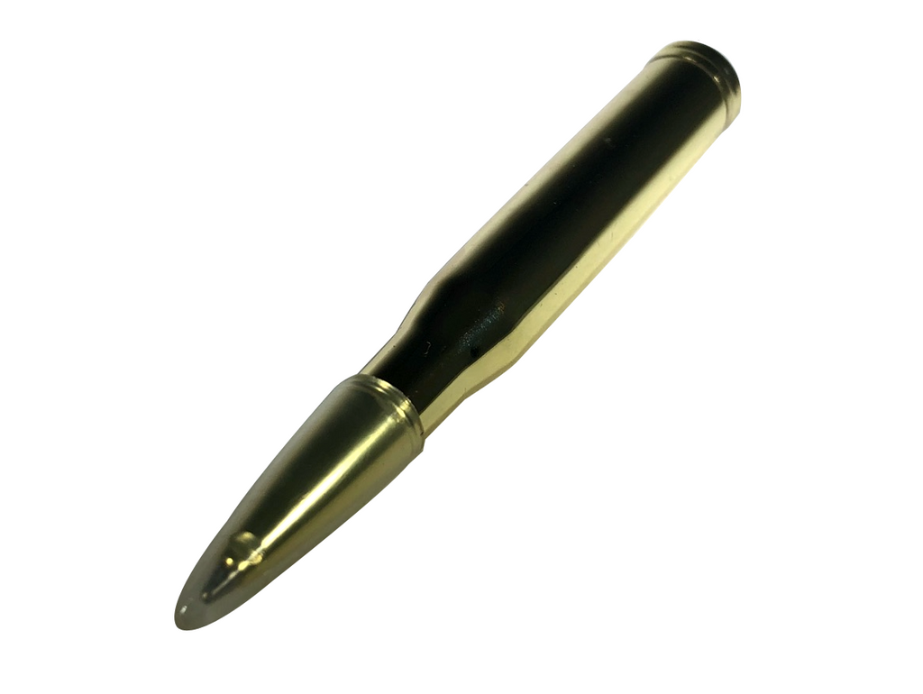 Battleraddle Original Design Authentic Uniform Compliant  Brass Bullet Ballpoint Pen