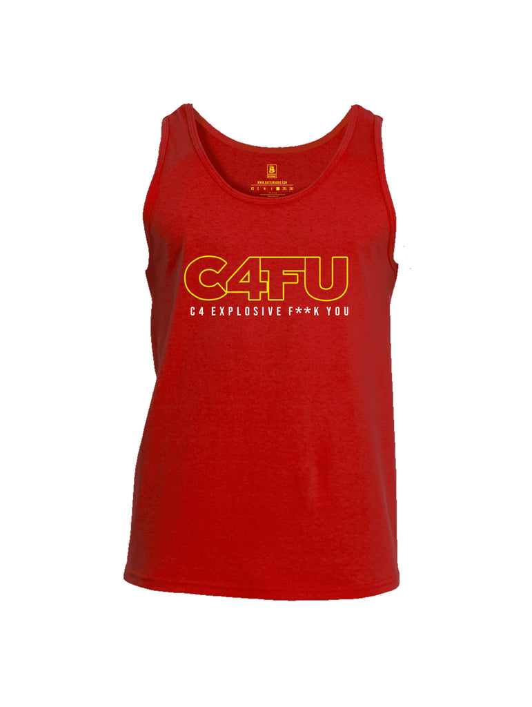 Battleraddle C4FU C4 Explosive F**k You Mens Cotton Tank Top