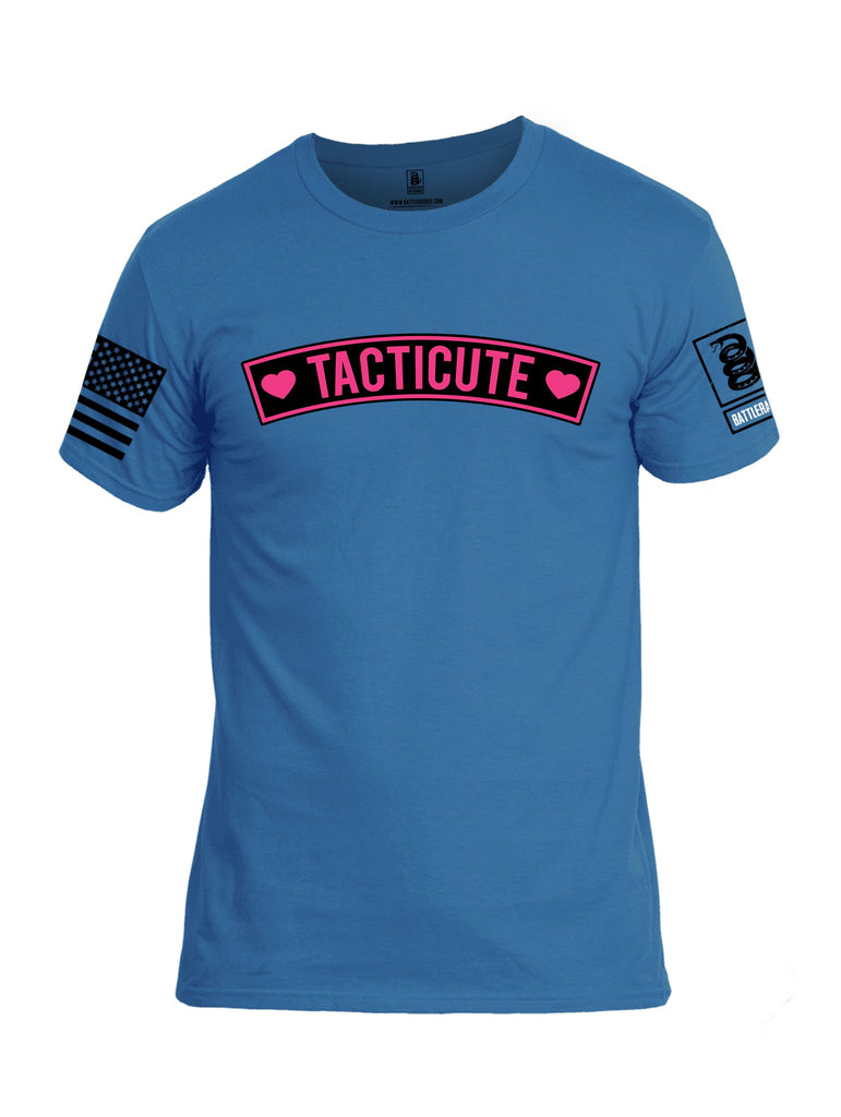 Battleraddle Tacticute  {sleeve_color} Sleeves Men Cotton Crew Neck T-Shirt