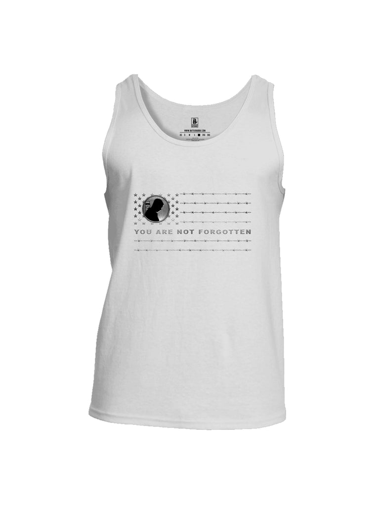 Battleraddle You Are Not Forgotten {sleeve_color} Sleeves Men Cotton Cotton Tank Top