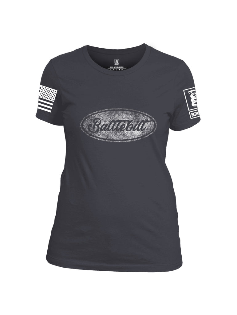 Battleraddle Battlebilt  Women Cotton Crew Neck T-Shirt