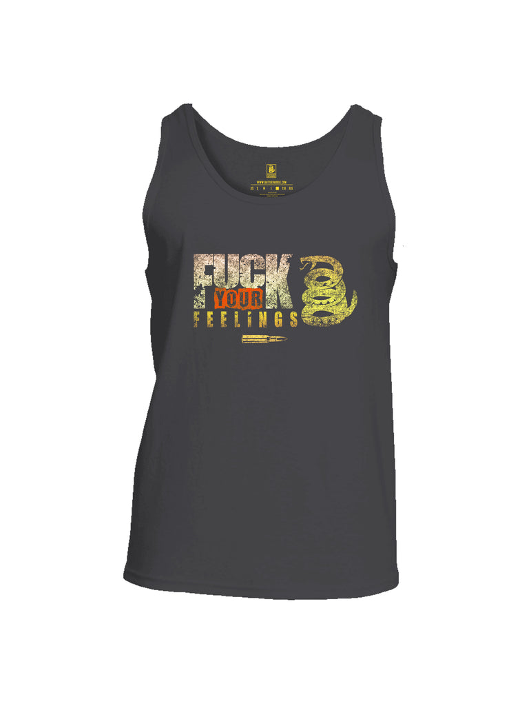 Battleraddle Fuck Your Feelings Mens Cotton Tank Top