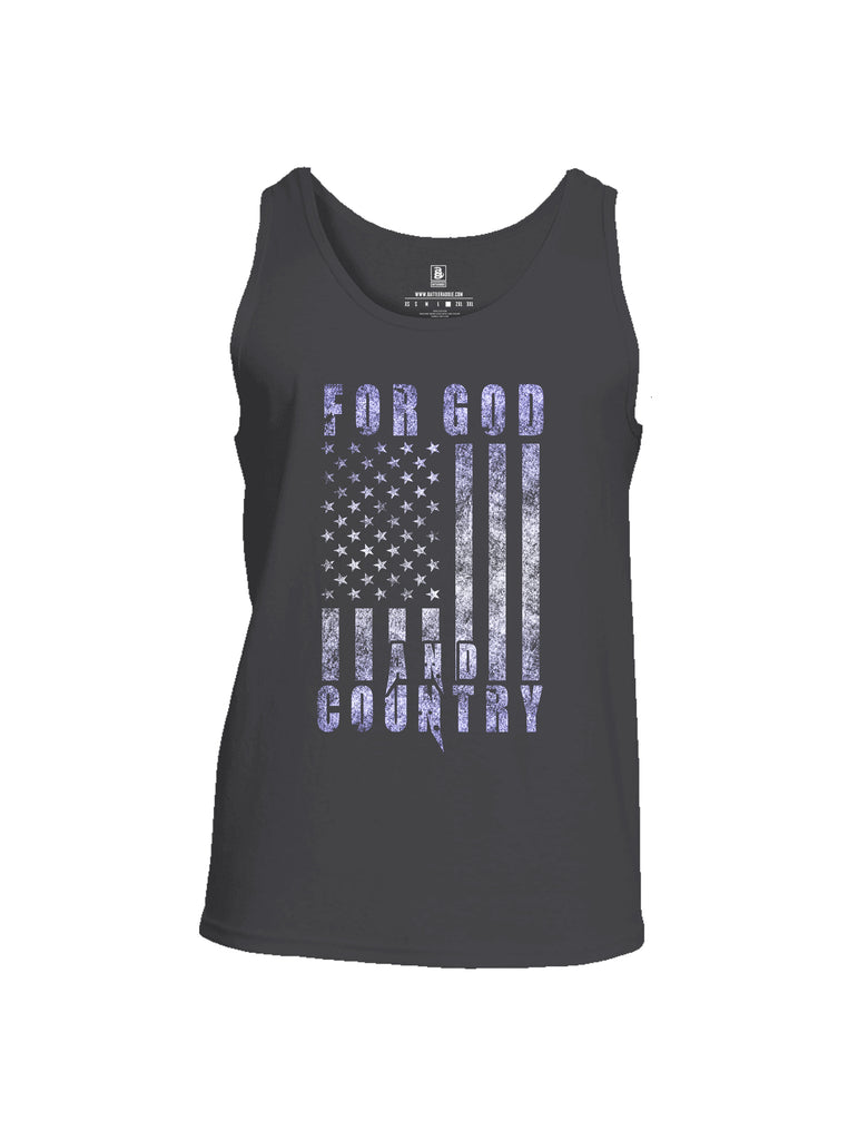 Battleraddle For God And Country Mens Cotton Tank Top