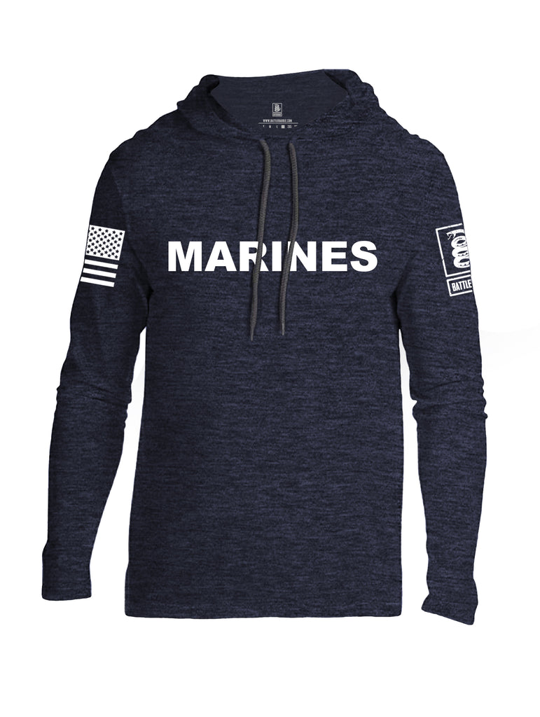 Battleraddle Marines {sleeve_color} Sleeves Men Cotton Thin Cotton Lightweight Hoodie