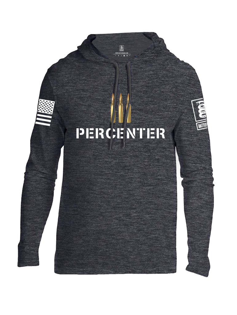 Battleraddle Iii Percenter White {sleeve_color} Sleeves Men Cotton Thin Cotton Lightweight Hoodie