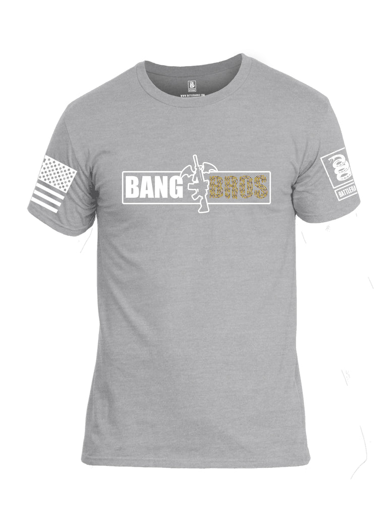 Battleraddle Bang Bros Ar15 Men Cotton Crew Neck T-Shirt
