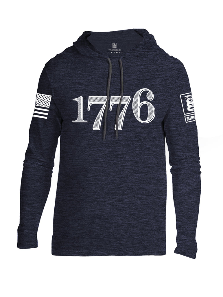 Battleraddle 1776 Men Cotton Thin Cotton Lightweight Hoodie