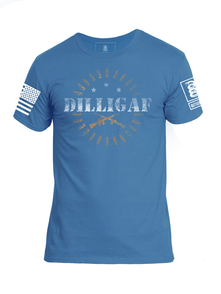 Battleraddle Dilligaf Mens Cotton Crew Neck T Shirt