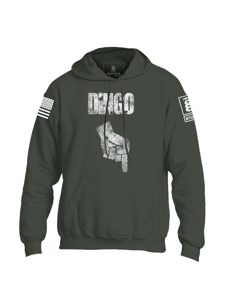 Battleraddle Dingo Mens Blended Hoodie With Pockets