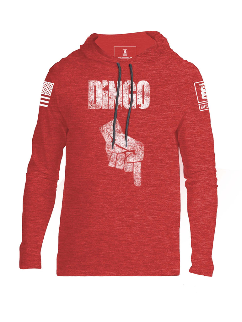 Battleraddle Dingo Mens Thin Cotton Lightweight Hoodie