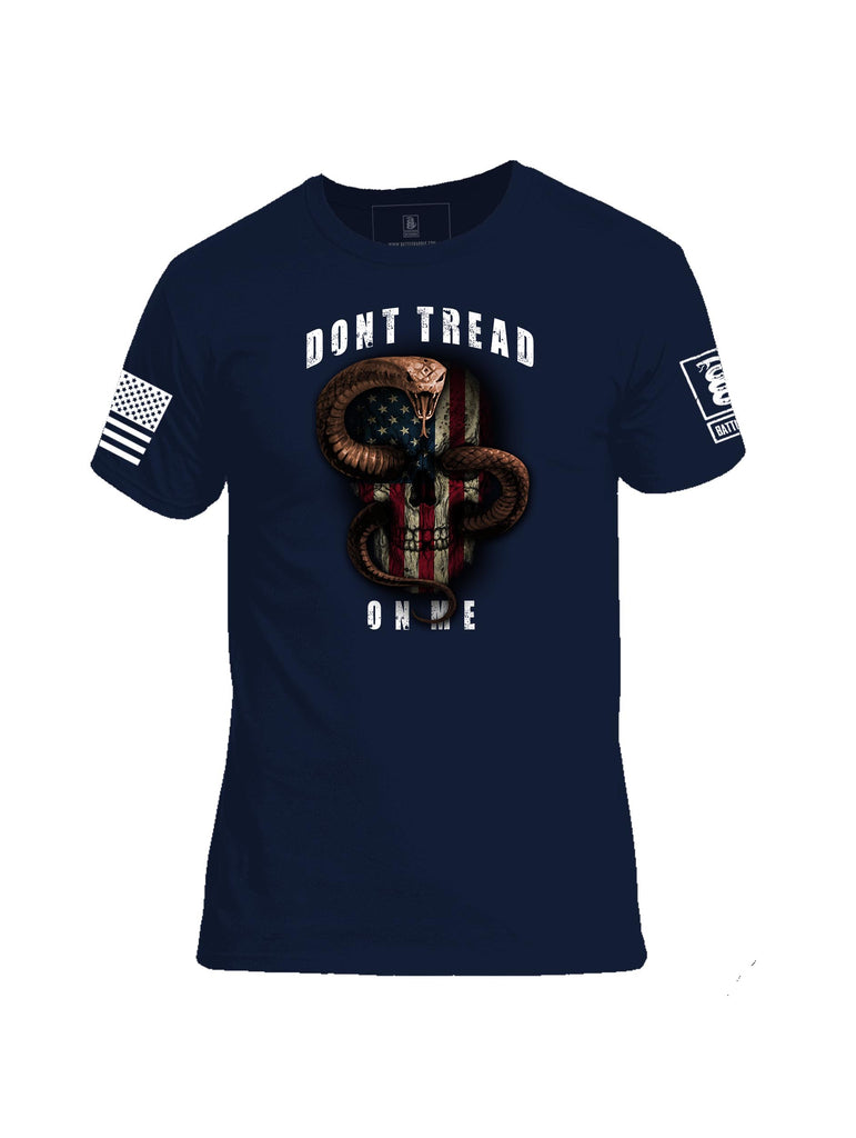 Battleraddle Dont Tread On Me Mens Cotton Crew Neck T Shirt