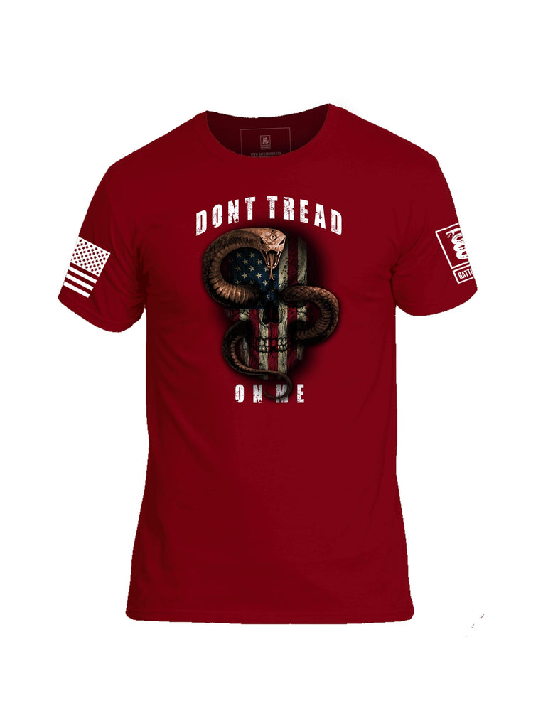 Battleraddle Dont Tread On Me Mens Cotton Crew Neck T Shirt