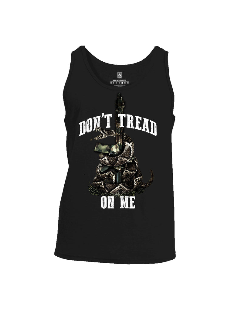 Battleraddle Don't Tread On Me AR15 Mens Cotton Tank Top