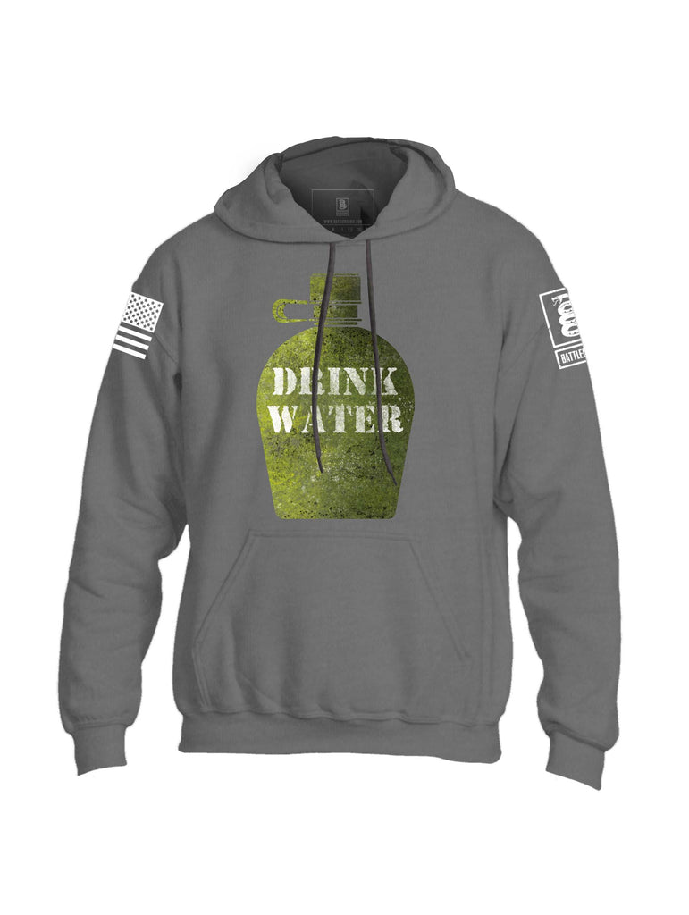 Battleraddle Canteen Drink Water Mens Blended Hoodie With Pockets - Battleraddle® LLC