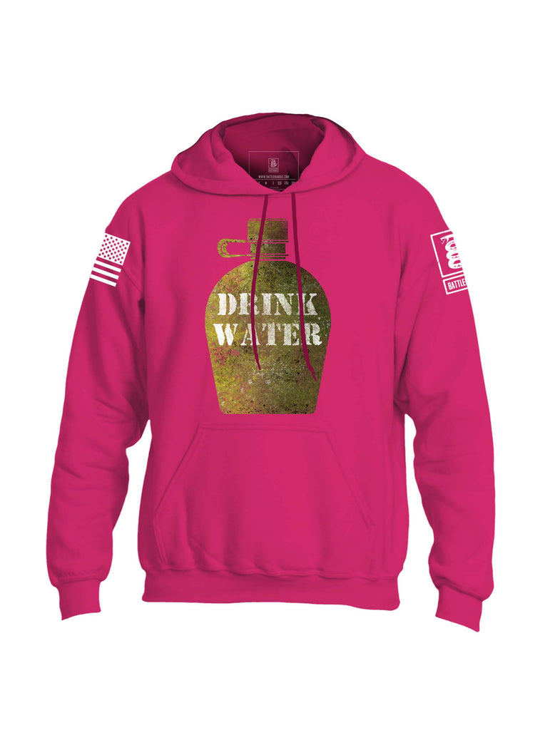 Battleraddle Canteen Drink Water Mens Blended Hoodie With Pockets - Battleraddle® LLC