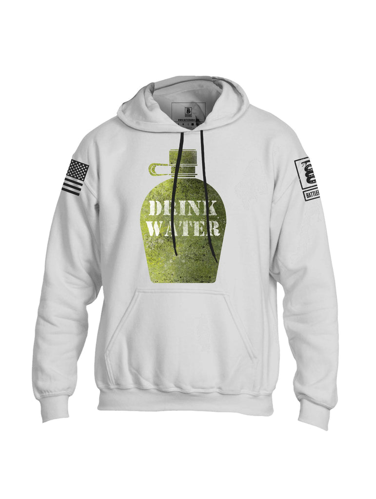 Battleraddle Canteen Drink Water Mens Blended Hoodie With Pockets - Battleraddle® LLC