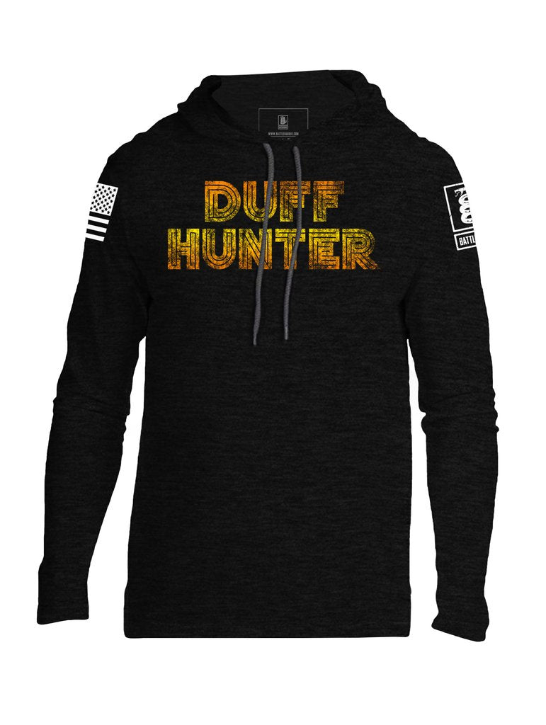 Battleraddle Duff Hunter Ultimate Wingman Black Ops Edition Mens Thin Cotton Lightweight Hoodie