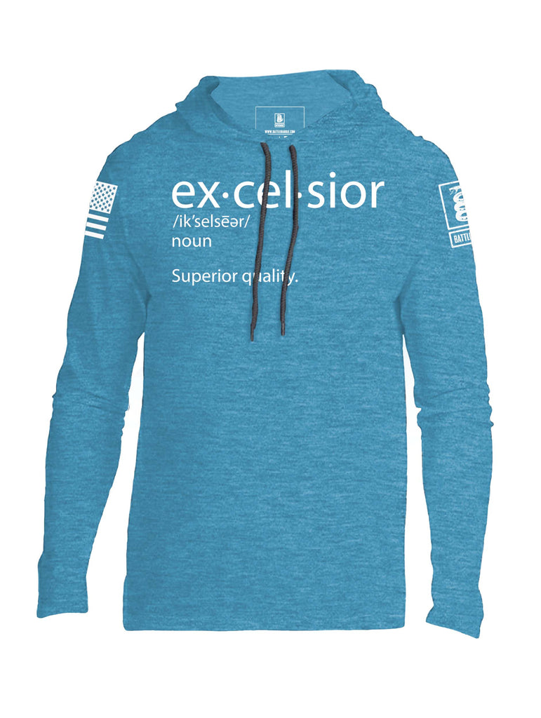 Battleraddle Excelsior Mens Thin Cotton Lightweight Hoodie