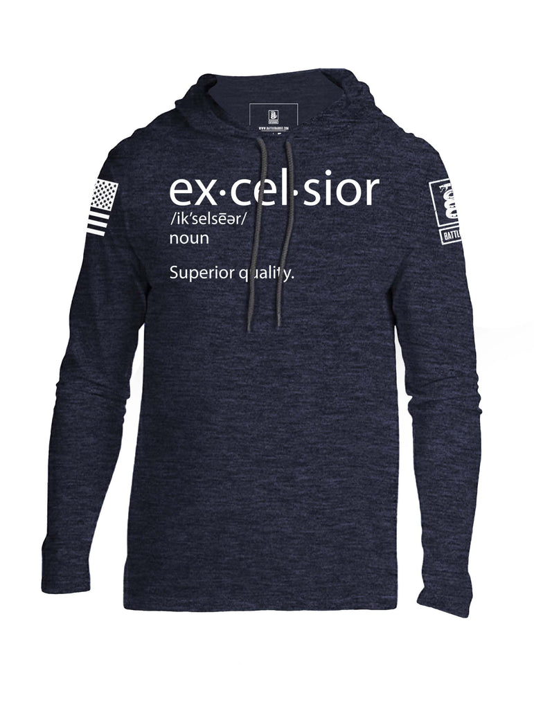 Battleraddle Excelsior Mens Thin Cotton Lightweight Hoodie