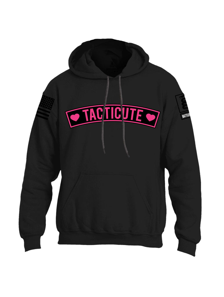 Battleraddle Tacticute  {sleeve_color} Sleeves Uni Cotton Blended Hoodie With Pockets