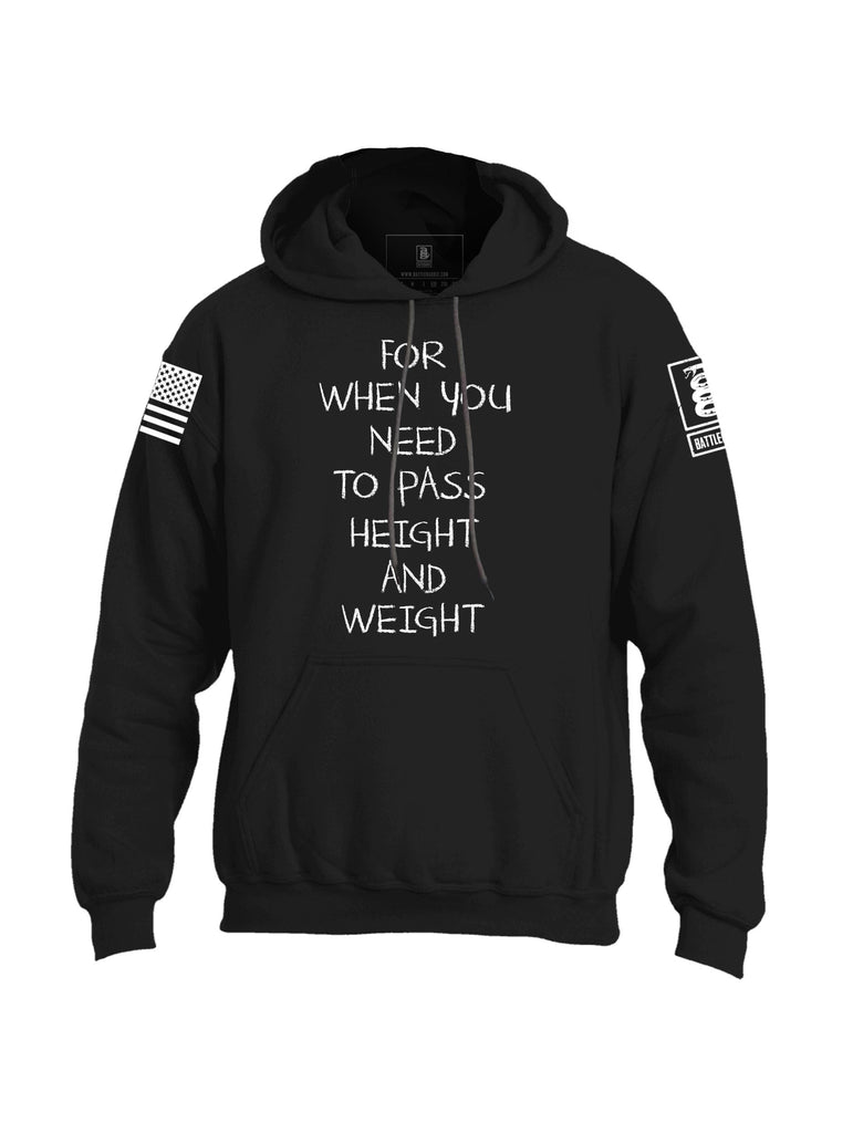 Battleraddle For When You Need To Pass Height And Weight Diet Crayons Snake Logo V2 Mens Blended Hoodie With Pockets