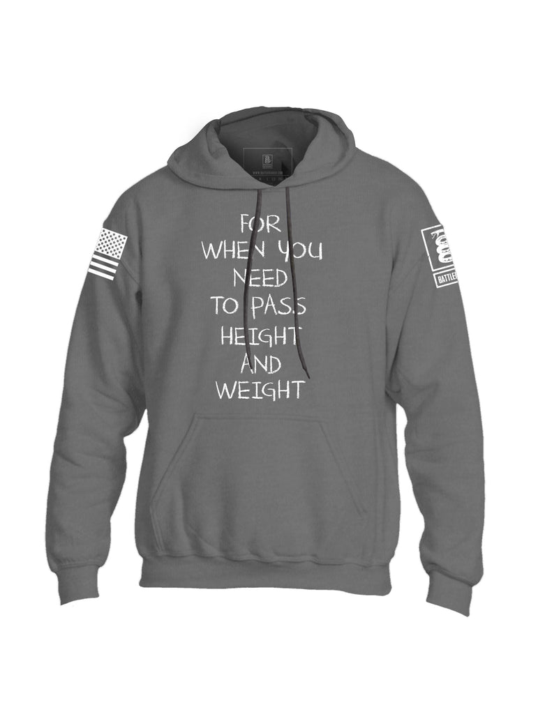 Battleraddle For When You Need To Pass Height And Weight Diet Crayons Snake Logo V2 Mens Blended Hoodie With Pockets