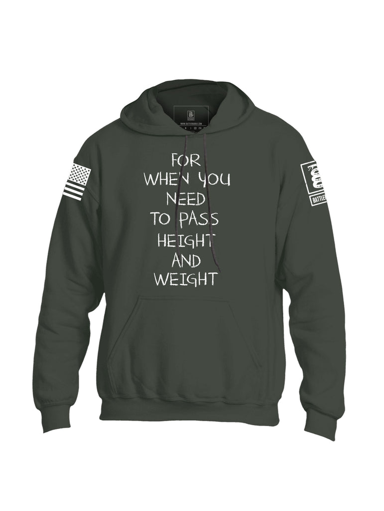 Battleraddle For When You Need To Pass Height And Weight Diet Crayons Snake Logo V2 Mens Blended Hoodie With Pockets