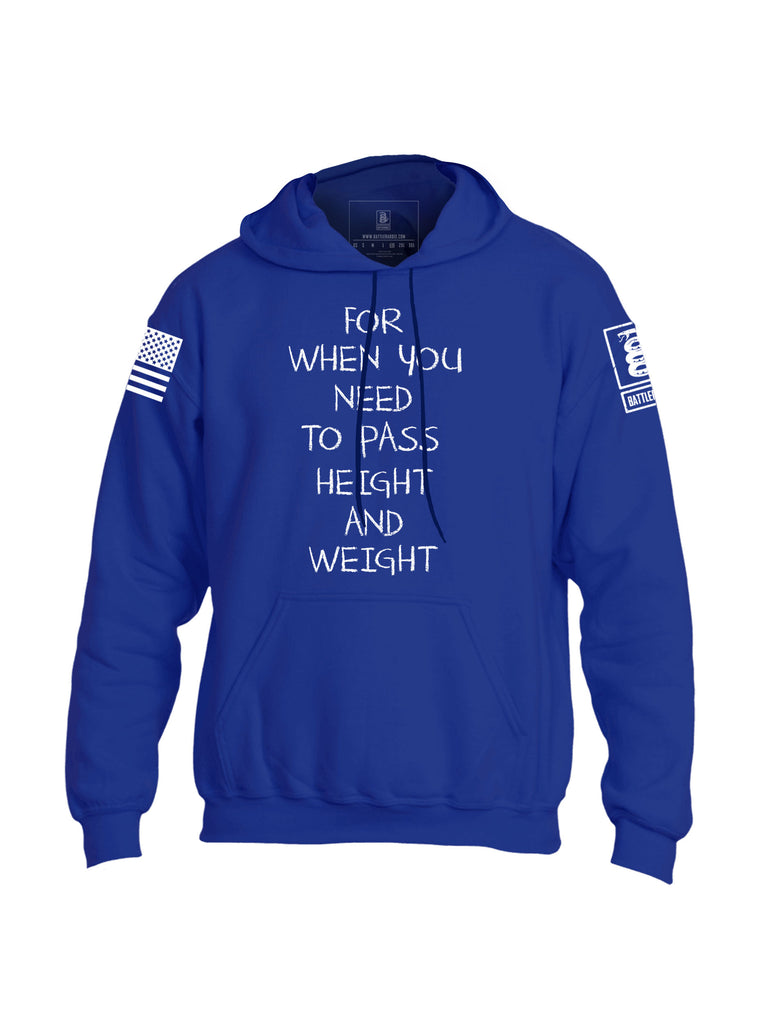 Battleraddle For When You Need To Pass Height And Weight Diet Crayons Snake Logo V2 Mens Blended Hoodie With Pockets