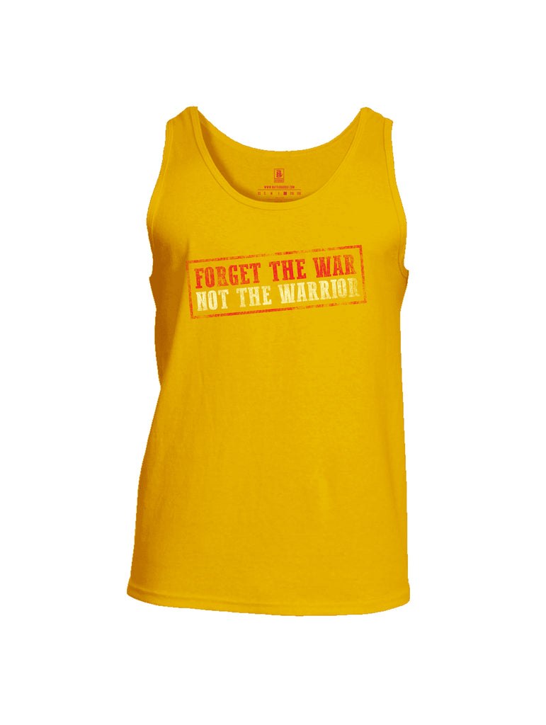 Battleraddle Forget The War Not The Warrior Mens Cotton Tank Top