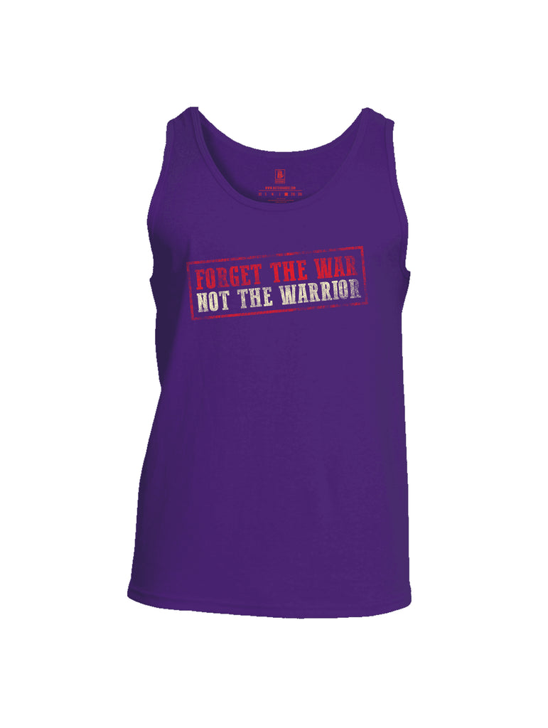 Battleraddle Forget The War Not The Warrior Mens Cotton Tank Top