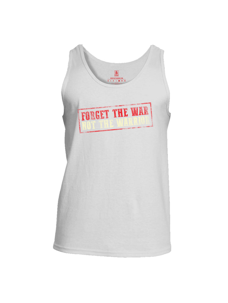 Battleraddle Forget The War Not The Warrior Mens Cotton Tank Top