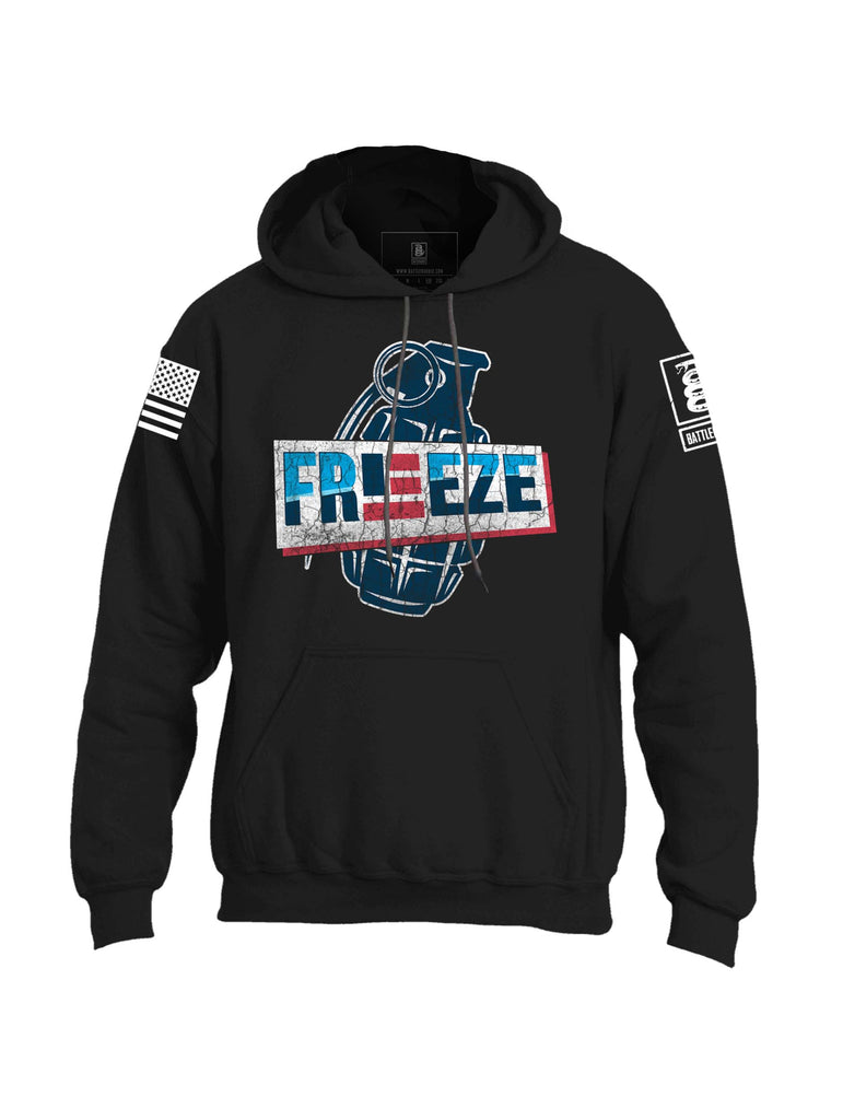 Battleraddle Freeze Grenade Mens Blended Hoodie With Pockets