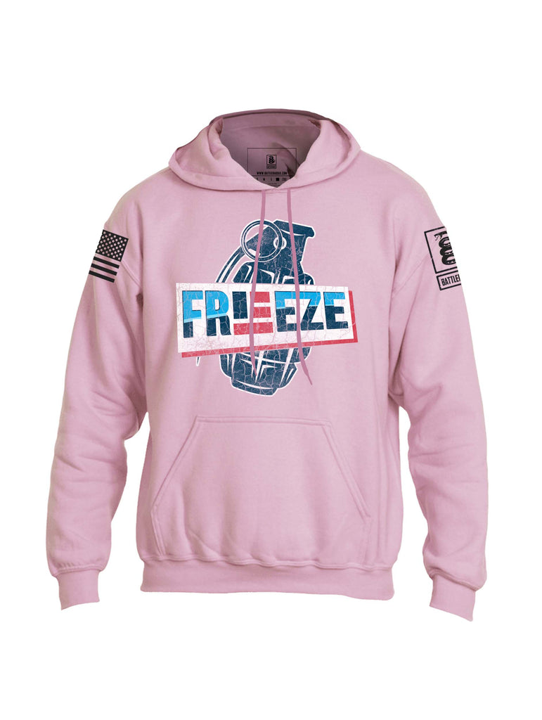 Battleraddle Freeze Grenade Mens Blended Hoodie With Pockets
